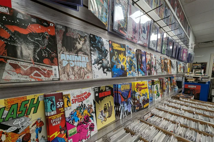 Comic book covers from Paper Asylum’s shelves
