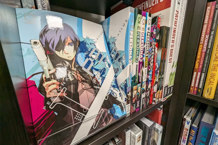 A selection of manga volumes